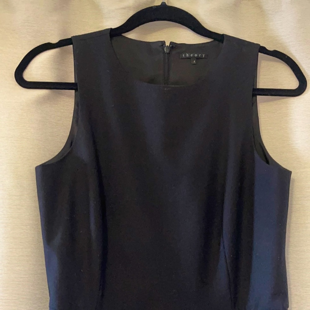 Theory black dress